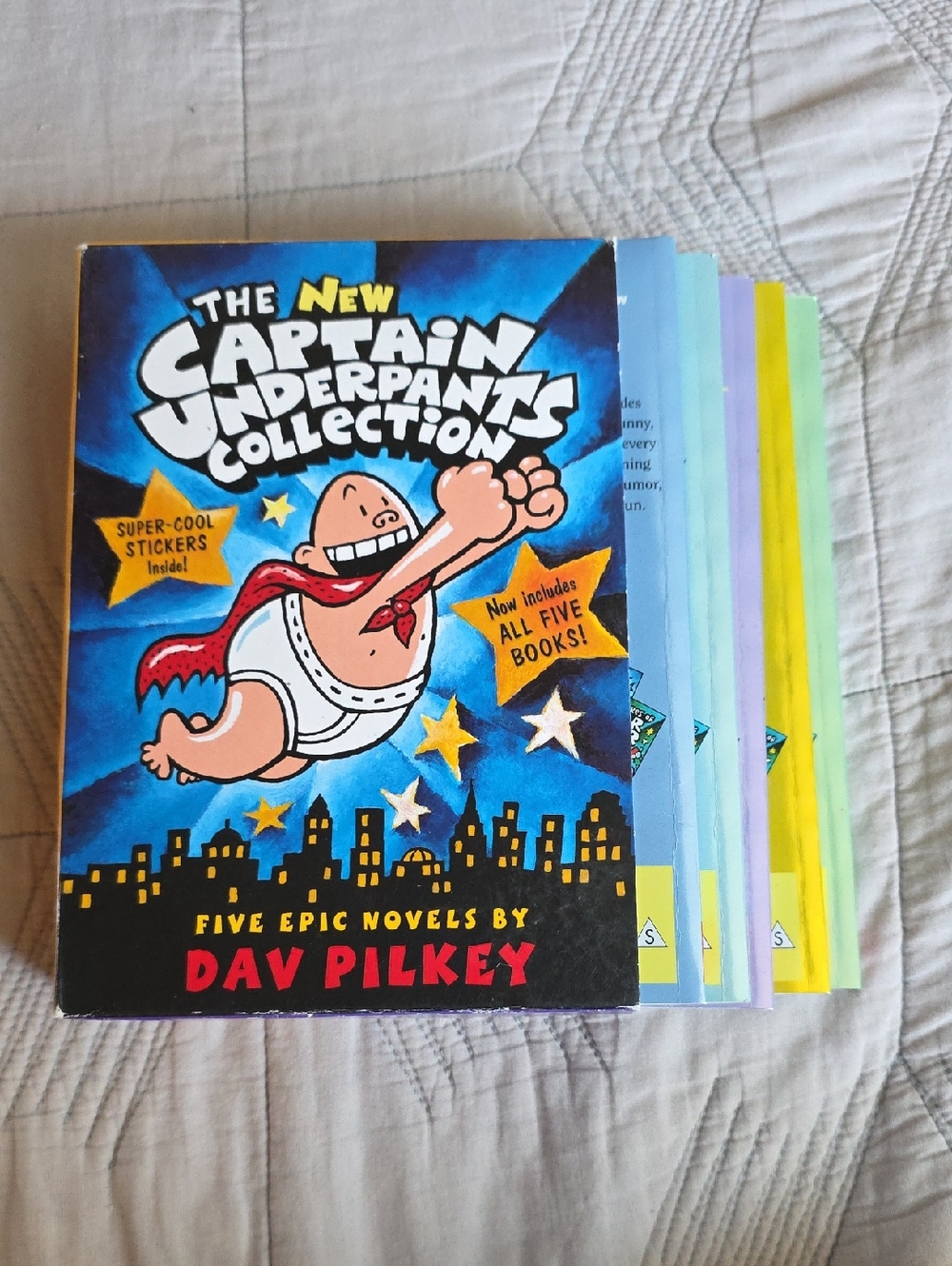 Scholastic Captain Underpants Book Set.